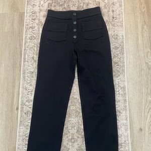 Halara Black High-Waisted Work Pants